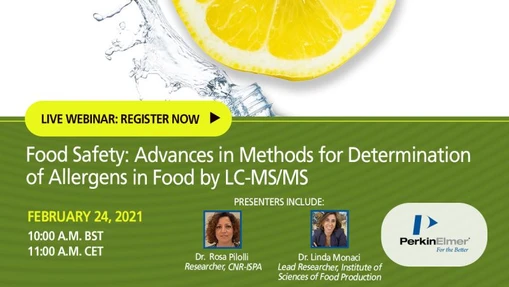 Food Safety: Advances in Methods for Determination of Allergens in food by LC-MS/MS