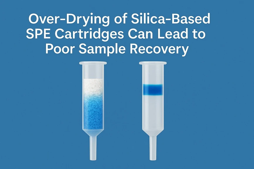 <p><strong>Phenomenex: </strong>Over-Drying of Silica-Based SPE Cartridges Can Lead to Poor Sample Recovery</p>