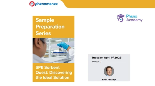 SPE Sorbent Quest: Discovering the Ideal Solution