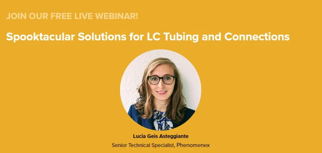 Phenomenex: Spooktacular Solutions for LC Tubing and Connections