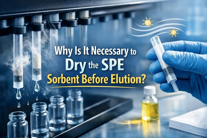 <p><strong>Phenomenex:</strong> Why Is It Necessary to Dry the SPE Sorbent Before Elution?</p>