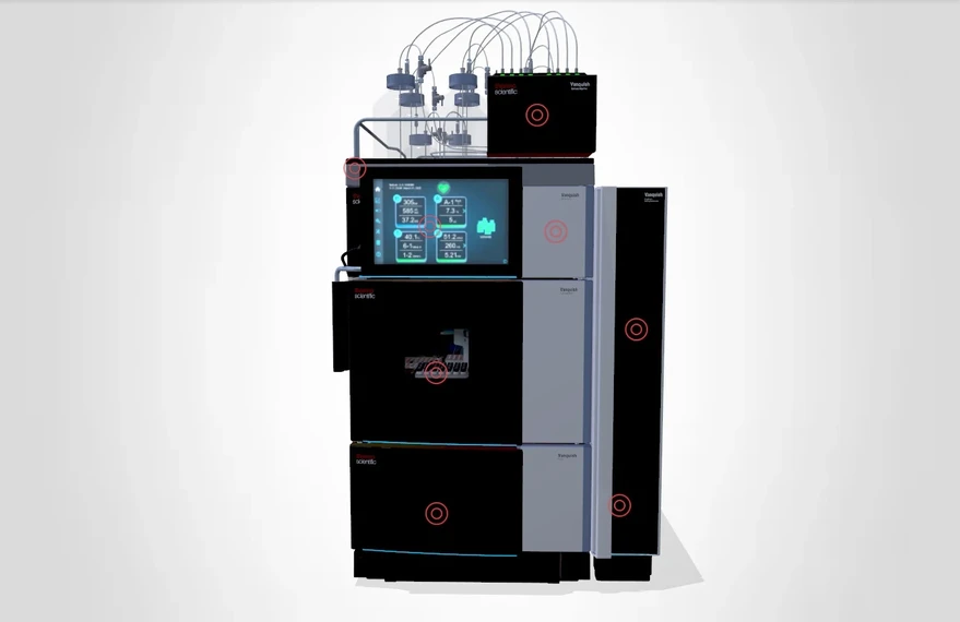 Pragolab/Thermo Fisher Scientific - CZ: Vanquish Core HPLC 3D Tour