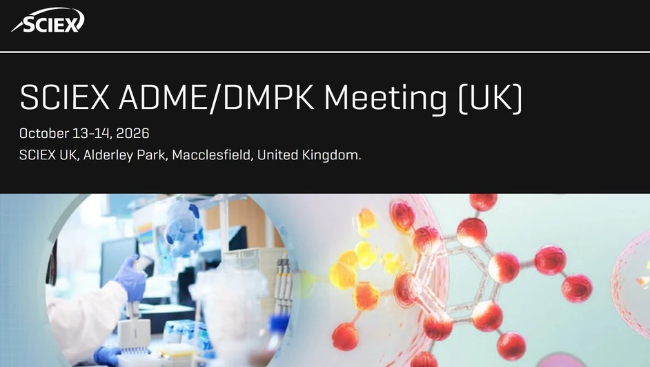 SCIEX ADME/DMPK Meeting (UK)