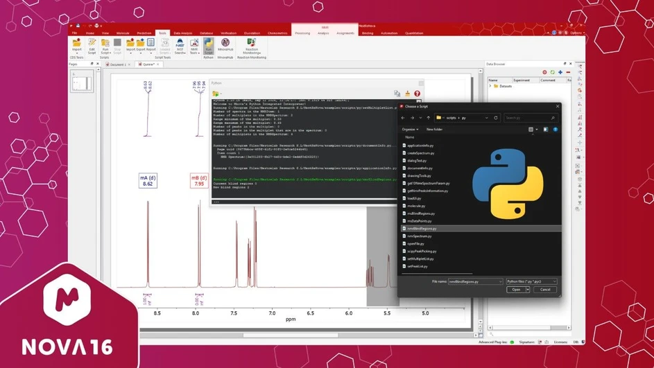 SciY: Mnova 16 launch - New Tools for Data Integration, Automation, and User Control