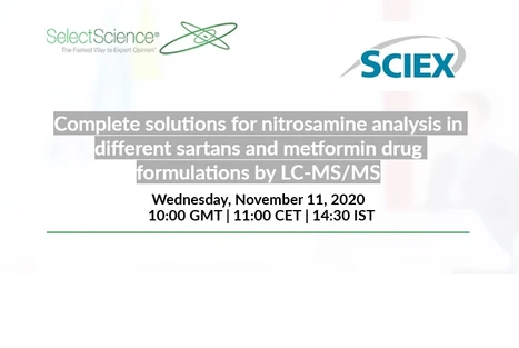Complete solutions for nitrosamine analysis in different sartans and metformin drug formulations by LC-MS/MS