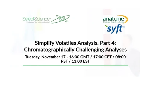 Simplify Volatiles Analysis. Part 4: Chromatographically Challenging Analyses