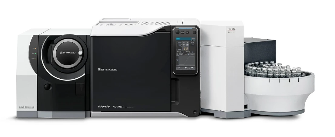 Shimadzu: Shimadzu GCMS-TQ8050 + HS 20