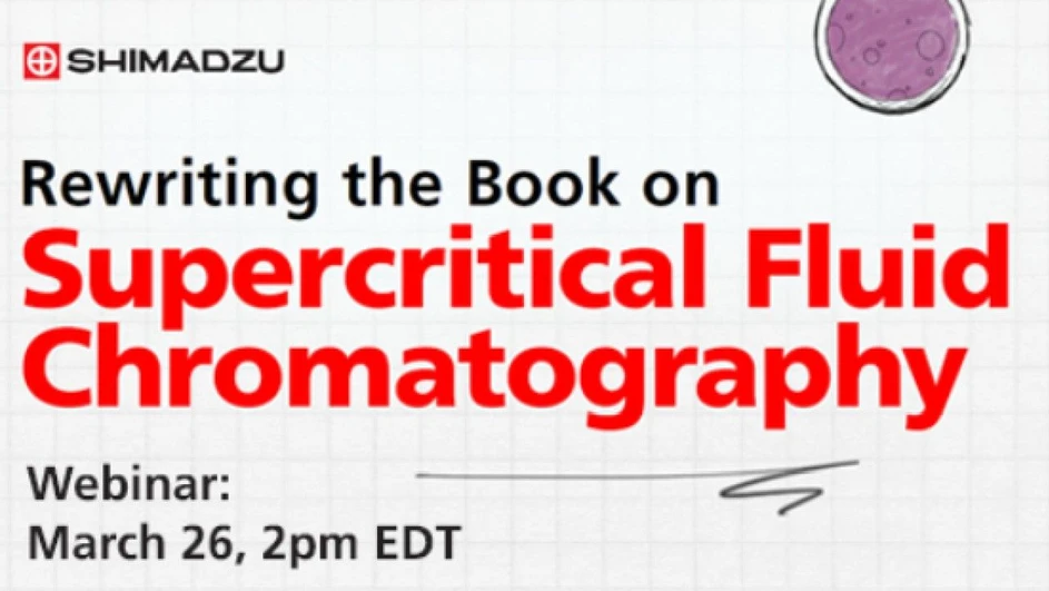 Shimadzu: Innovations in SFC Applications and Technology for Pharma and Biopharma