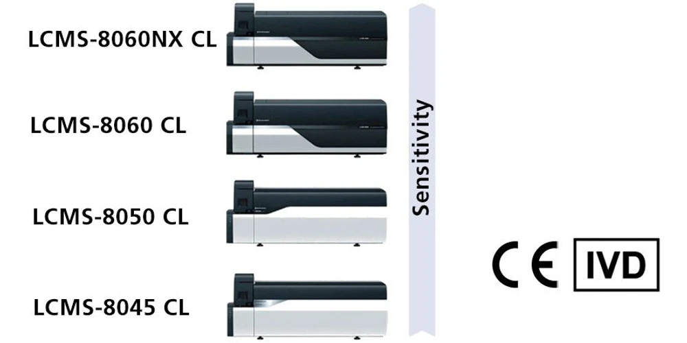 Shimadzu: Shimadzu LC-MS/MS (LCMS-8045/8050/8060/8060NX CL)