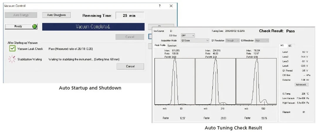 Shimadzu: GCMS-TQ8050 NX - Active-Time Management