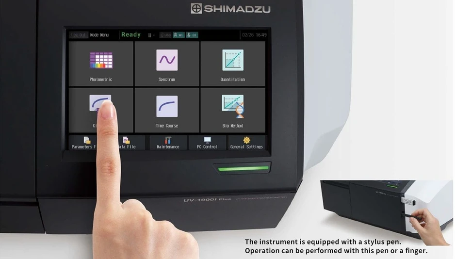 Shimadzu UV-1900i Plus UV-VIS spectrophotometer
