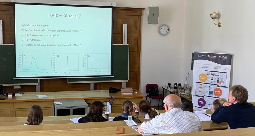 Shimadzu: Workshop (Petr Kozlík a Tomáš Křížek, PřF UK)