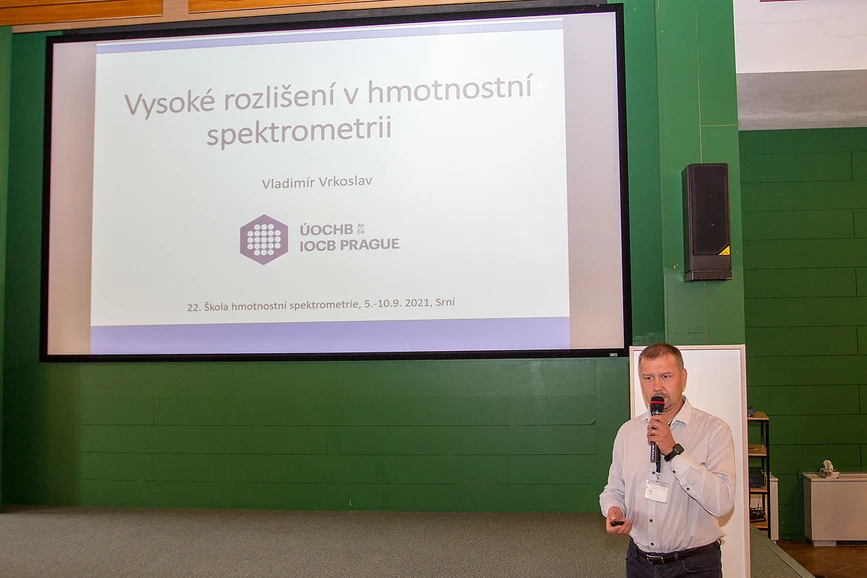 SSJMM: Vysoké rozlišení v hmotnostní spektrometrii (V. Vrkoslav)