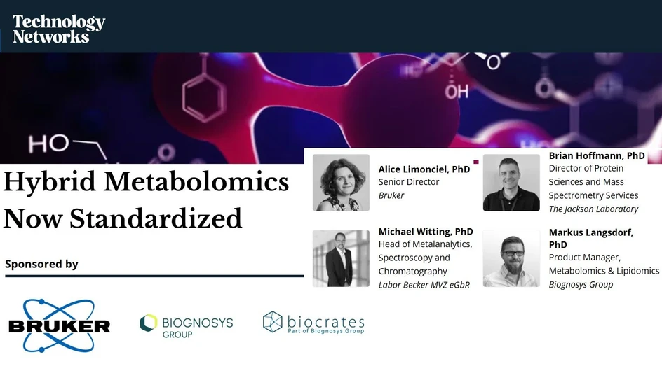 Technology Networks: Hybrid Metabolomics Now Standardized