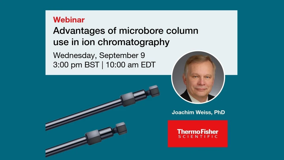Thermo Fisher Scientific: Advantages of microbore column use in ion chromatography
