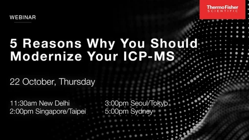 5 Reasons why you should modernize your ICP-MS
