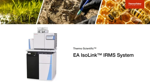 Gain new insights for environmental, food and forensic investigations: See EA-IRMS in action