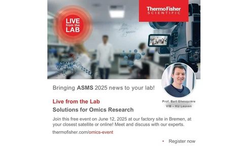 Live from the Lab: Solutions for Omics Research - Prof. Bart Ghesquière (VIB-KU Leuven)