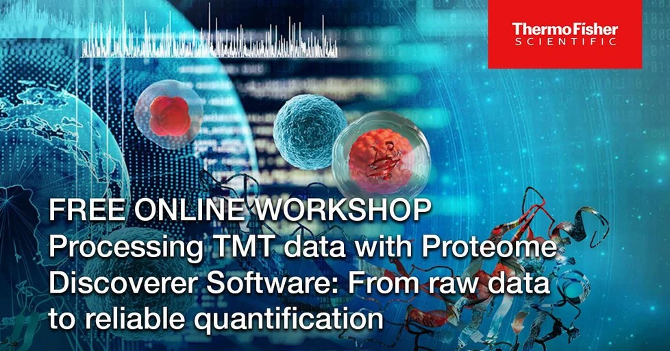 Thermo Fisher Scientific: Processing TMT data with Proteome Discoverer Software: From raw data to reliable quantification