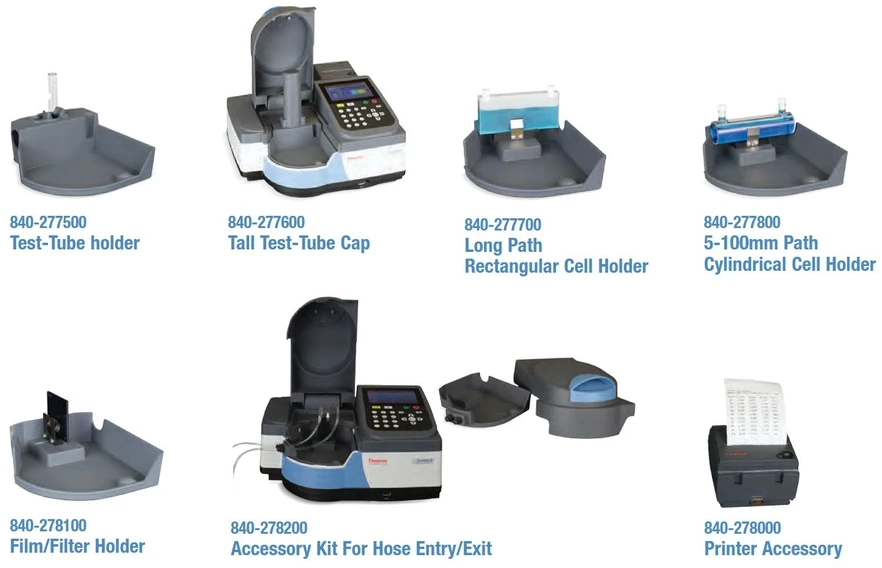 Thermo Scientific™ GENESYS™ 30 Vis Spectrophotometer: GENESYS 30 Accessories.
