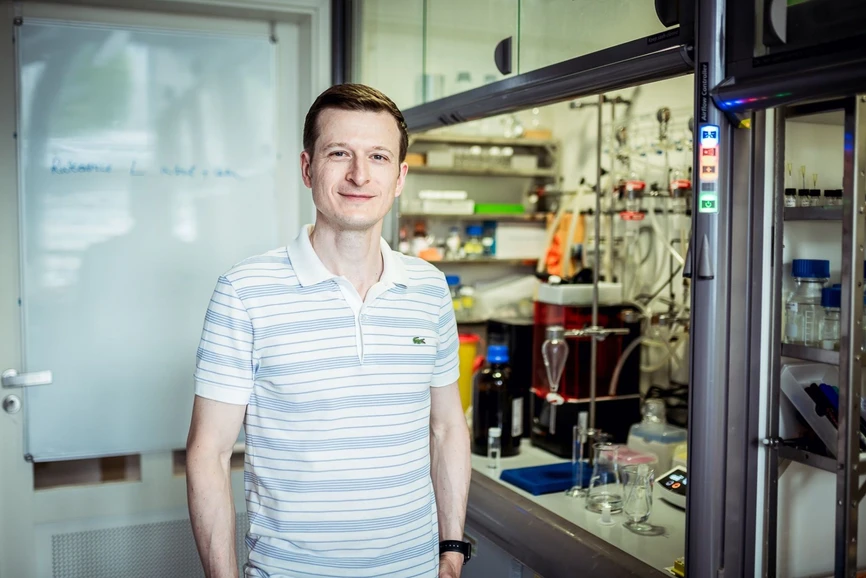 IOCB Prague: Dr. Miloslav Polášek, head of the Coordination Chemistry group at IOCB Prague.