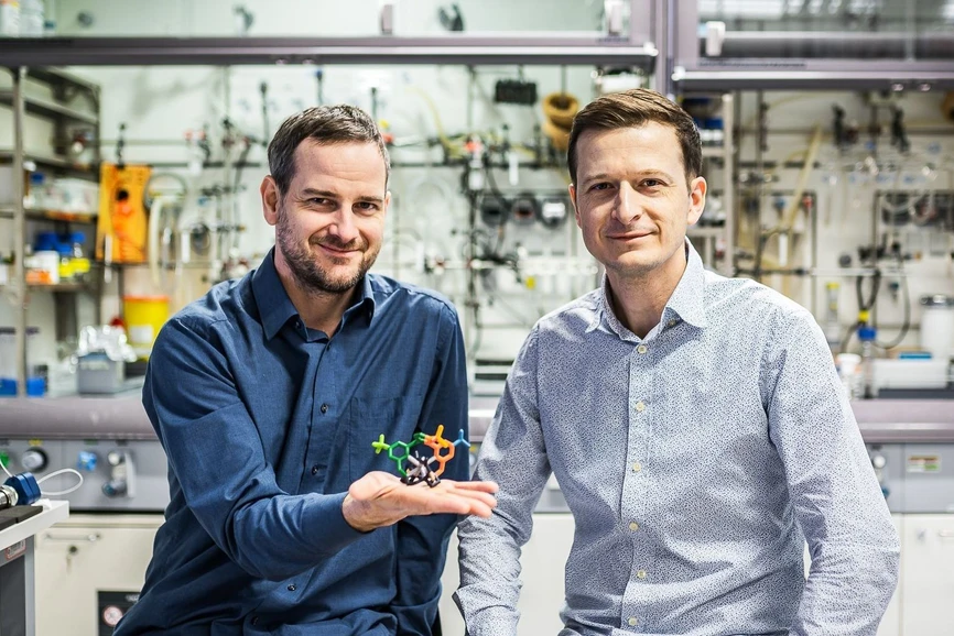 IOCB Prague / Tomáš Belloň: From left: Tomáš David, Miloslav Polášek