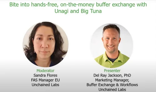 Bite into hands-free on-the-money buffer exchange with Unagi and Big Tuna