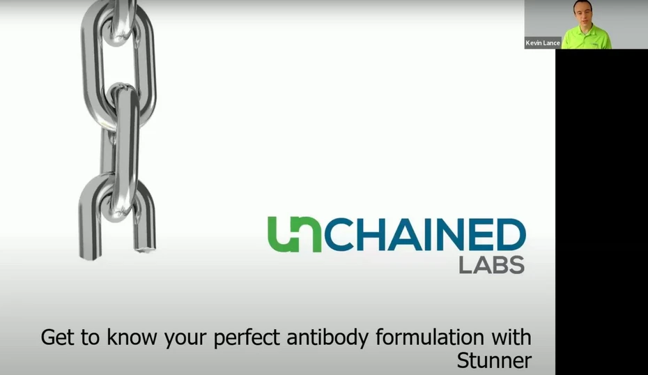 Unchained Labs: Get to know your perfect antibody formulation with Stunner