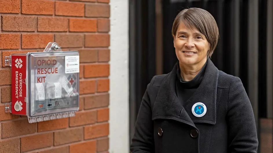 University of Notre Dame / Myriam Nicodemus:Joanne Kelley Cogdell, CEO of Naxos Neighbors.