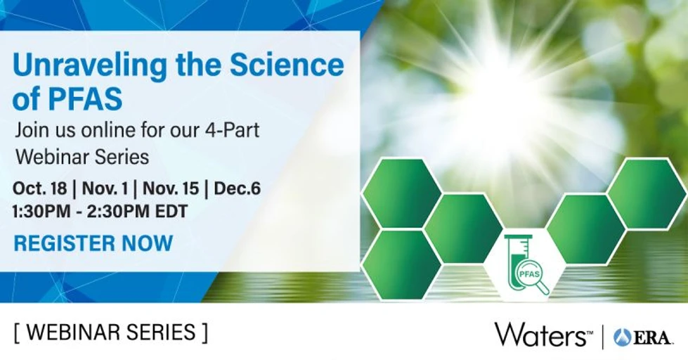 Waters Corporation: Trace-level Targeted Analysis for PFAS: The Challenges, and Best Practices for Success