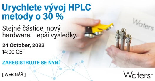 Waters CZ Webinář: Urychlete vývoj HPLC metody o 30 %