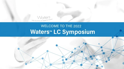 Virtuální Waters LC Symposium 2022