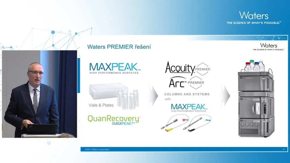 Waters Corporation: Waters MaxPeak PREMIER komplexní řešení (VIZE 2021)