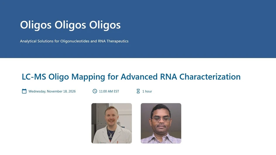 Waters Corporation and Synthon: Improving Robustness in Oligonucleotide LC-UV-MS Analysis