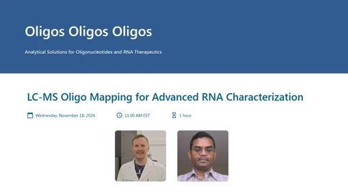 LC-MS Oligo Mapping for Advanced RNA Characterization
