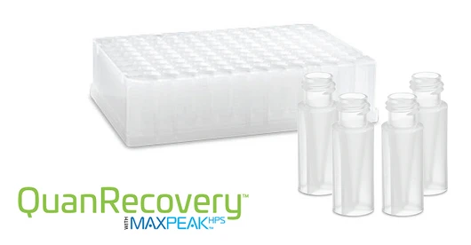 Waters QuanRecovery vialky a platíčka
