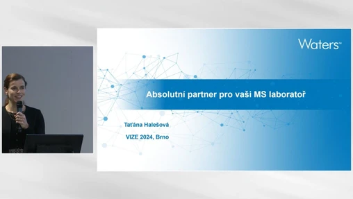 Waters VIZE 2024: Absolutní partner pro vaši MS laboratoř