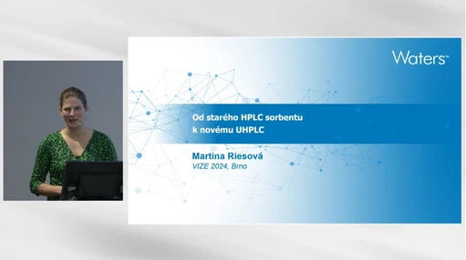 Waters VIZE 2024: Od starého HPLC sorbentu k novému UHPLC