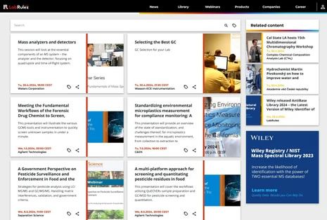Webinars LabRulezGCMS Week 18/2024