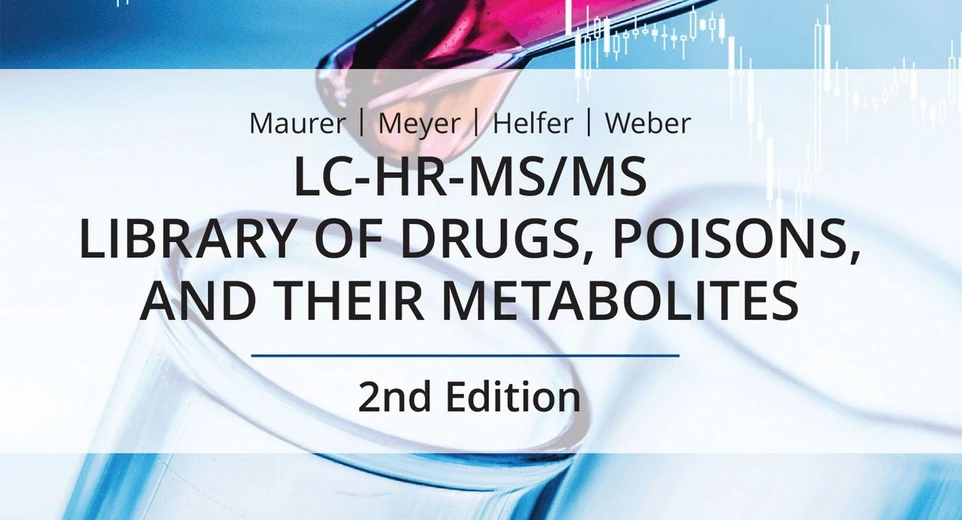 <p><strong>Wiley:</strong> Wiley releases updated Maurer, Meyer, Helfer, Weber: LC-HR-MS/MS Library of Drugs, Poisons and Their Metabolites database</p>