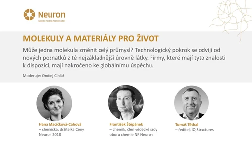 Věda palivem moderního byznysu: II. Molekuly a materiály pro život