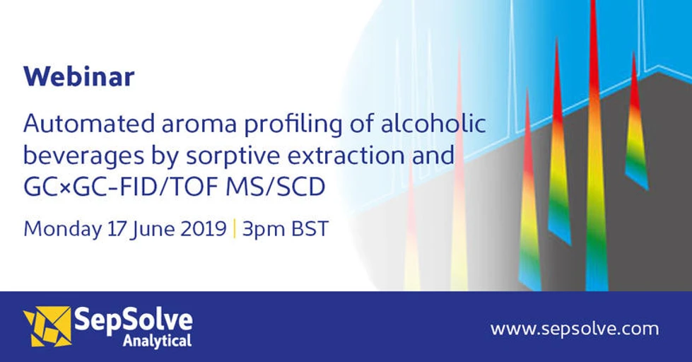 SepSolve Analytical: Automated aroma profiling of alcoholic beverages by sorptive extraction and GC×GC-FID/TOF MS/SCD