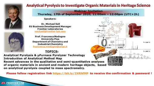 Analytical Pyrolysis to Investigate Organic Materials in Heritage Science