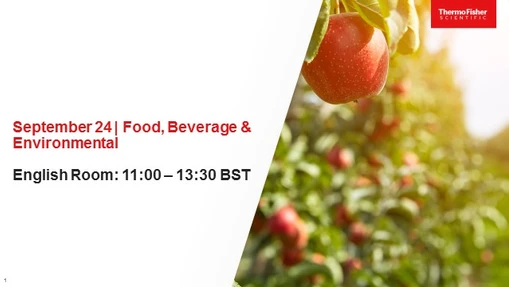 LC-MS User Meeting 2020 - Environmental & Food Safety - English Session